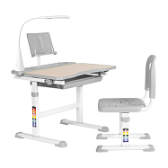 комплект anatomica avgusta парта + стул + выдвижной ящик + светильник + подставка Anatomica Avgusta + L1A